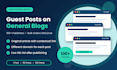 publish your guest post on high quality general blogs