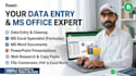 do accurate data entry, excel data entry and copy paste work