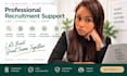 provide professional HR and recruitment support