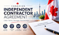 draft custom canadian independent contractor agreements