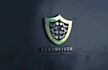 design crypto, cyber security, software, tech, technology logo