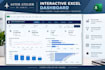 create a professional interactive excel dashboard