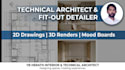 draw technical structural details and architectural blueprints