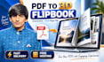 quicky convert PDF to interactive flipbook digital magazine
