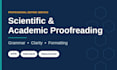 professionally proofread and edit scientific documents