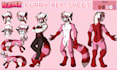 do furry reference sheet fursona ref sheet character design nsfw furry artist