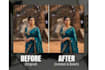 blur photo background and add dslr effect using lightroom