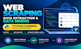 do python web scraping and data extraction from any website