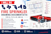 do ca, tx, fl, ny, and ga fire sprinkler drawing documentation