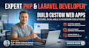 develop a secure and scalable PHP laravel web application
