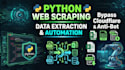 build python web scraper and automation script