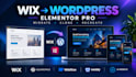 convert, clone, migrate ai site, squarespace, webflow wix to wordpress elementor
