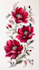 create botanical illustration of flowers