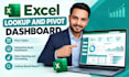 create excel lookup and pivot dashboard