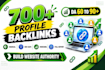 build a relevant and high da SEO backlink