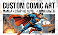 draw custom comic art, manga and graphic novel pages