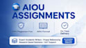 aiou assignment, lesson plans and research projects