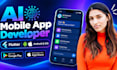 do ai mobile app development, android ios app creation as flutter developer