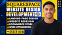 redesign squarespace website edit update squarespace design squarespace website