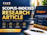 write prepare and submit your research article to a suitable scopus sci ssci