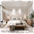 do watercolor style architectural or interior illustration