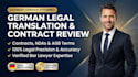 translate business contracts, agb terms, and corporate documents