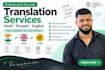 professionally translate hindi punjabi and english