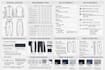 create garment tech pack with technical drawings for manufacturing