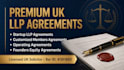 draft a comprehensive UK startup llp operating agreement