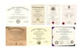 design diploma certificate, college master bachelor degree, doctorate university