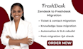 migrate your helpdesk to freshdesk from zendesk or any platform with full data