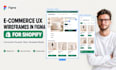 design e commerce UX wireframes in figma for shopify