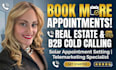 do real estate b2b b2c cold calling and solar appointment setting