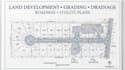 design land development, grading, drainage, roadway and utility plans