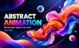 do 3d abstract animation 3d abstract art 3d loop illustration motion graphics