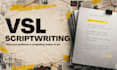 write a persuasive vsl script or video sales letter