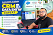 do CRM data entry expert