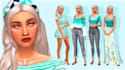 create unique custom sim for sim4 for the sim, cc4 mod, 3d model clothing, cc4