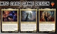 design unique custom mtg card illustration, tcg playing card design, commander