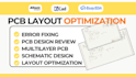 optimize custom pcb design pcb layout, esp32 pcb kicad firmware code for startup