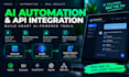 build ai automation tools and integrate ai apis