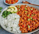 cook rice and bean