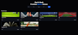 create a modern responsive frontend website