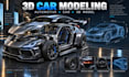 create 3d car models and automotive cad designs