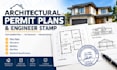 draw architectural permit plans and provide engineer stamp