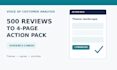 analyze customer reviews and turn feedback into actionable insights