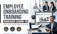 create employee onboarding training videos, training courses and elearning
