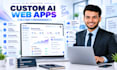 build an ai web app, saas mvp or ai software