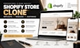 clone or replicate a shopify store with a similar design and functionality