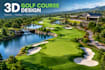 create professional 3d golf course and architectural drawings
